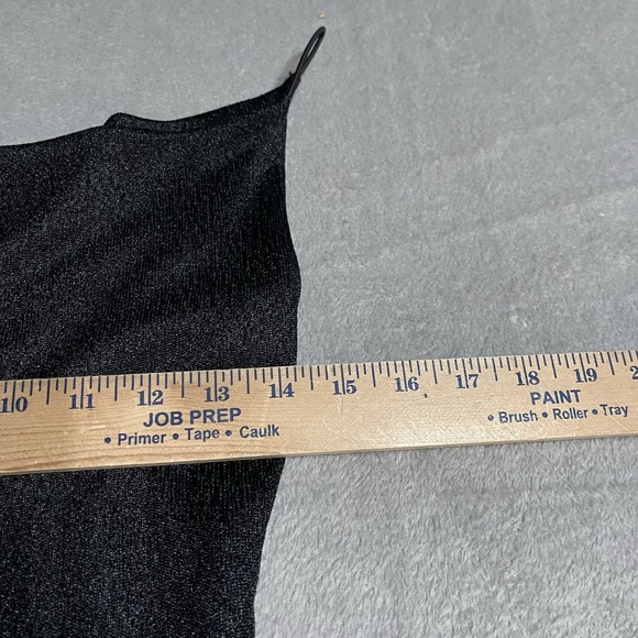 Vintage Jodi Kristopher Dress‎ Womens Small Black Sleeveless Cowl Neck 80s 90s - Picture 3 of 5